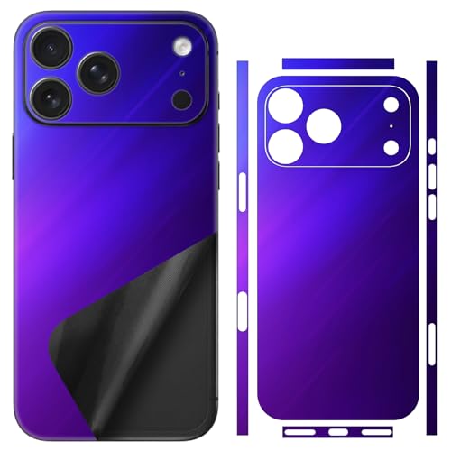 SUKIDIOVQ iPhone 17 Pro Max �X�L�����b�v �g�p 3M �g�ѓd�b�X�e�b�J�[�t�B���� �r�j�[�� �f�J�[�� �K���X�v���e�N�^�[ ���ʃO���f�[�V�����p�^�[��