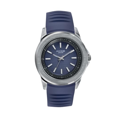 Image of Sonata Poze 9 with Quartz Analog with Silicon Strap Watch for Men