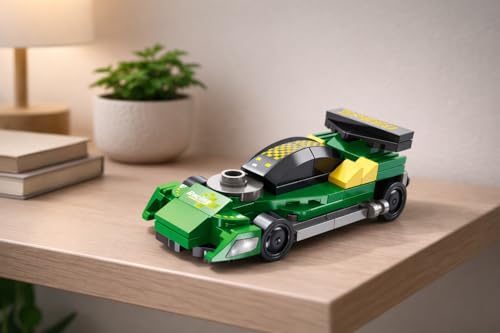 Image of STEM Racing Car Pull Back Building Blocks Set (67Pcs) | DIY Speed Car Toy for Kids 6+ Years (Boys & Girls) | Friction Powered Racing Toy | Creativity & Motor Skills Development