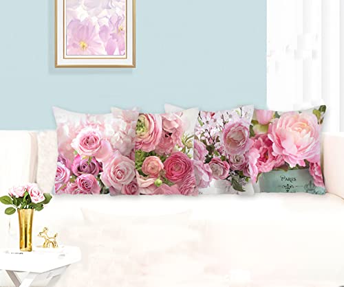 Vevins PCS-C7 Shabby Chic Throw Pillow Covers thumb #1