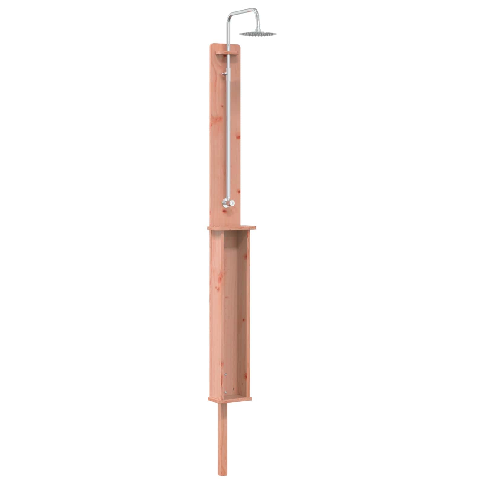 Generico Doccia da Esterno 246 cm Naturale,Piscine e Spa,Accessori per Piscina e spa-886354