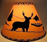 16 Inch Deer Rustic Lamp Shade....Click On Photos To View Sizing and Style Options