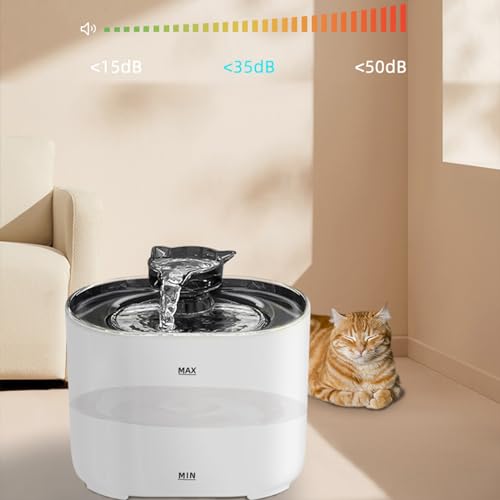 Fuente automática de agua para gatos y perros de 4.5 litros miniatura 4