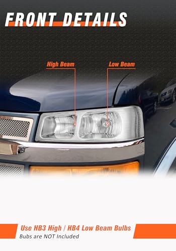 2003–2024 Chevy Express & GMC Savana Headlights | OEM Replacement Assemblies - Image 4