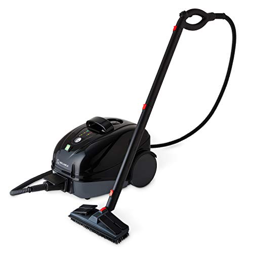 Reliable Brio Pro Steam Cleaner - 1000Cc Steam Cleaning System, 1750W With 6 Bar - 87 Psi Pressure, 5L Water Capacity, Stainless Steel Tank, Adjustable Steam, Electronic Control Panel #TOP2