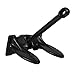 Extreme Max 3006.6524 BoatTector Vinyl-Coated Navy Anchor - 15 lbs. - Excellent Hold and Easy Retrieval in Heavy Grass, Weeds, Rocks, and Hard Sand