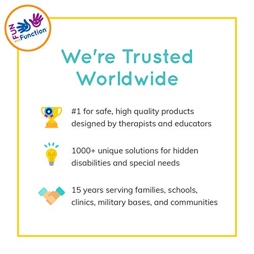 Fun And Function - Weighted Teddy Bear - Weighted Stuffed Animal For Kids & Adults - Weighted Animal Sensory Tool - Weighted Stuffed Animal For Sensory Kids- Age 2+ #TOP6