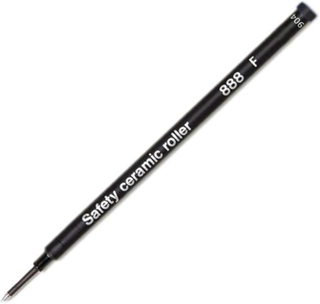 12 Pack - Schmidt 888 Black Fine Rollerball Refill