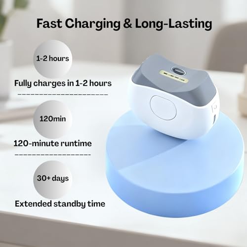 Image of TecoKart Electric Nail Trimmer - Automatic Cutter for Adults & Baby, Rechargeable Nail Grinder for Smooth Grooming, Safe Portable Nail Care Tool for Family Use