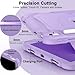 CCMAO Case for iPad A16 11th Generation (2025) 11 Inch / 10th Generation (2022) 10.9 Inch, with Larger Kickstand and Pencil Holder, Fully-Body Rugged Heavy Duty Shockproof Protective Case, Purple