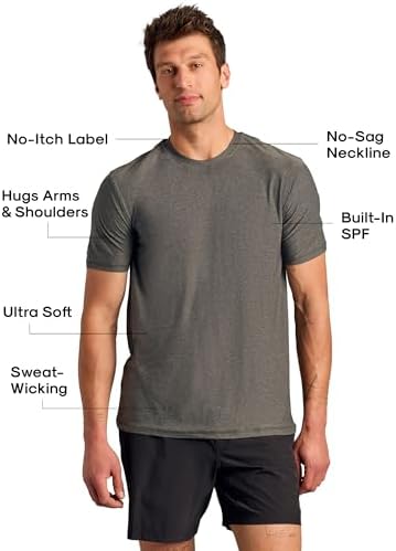 True Classic Men's Workout Base Layer Shirt