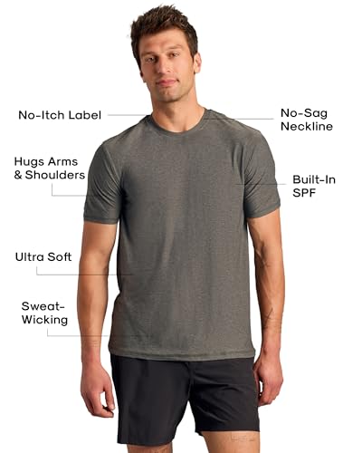 True Classic Workout Shirts for Men – Shirts & Muscle Shirt for Men, Gym Shirt, Tank Top and Athletic Base Layer
