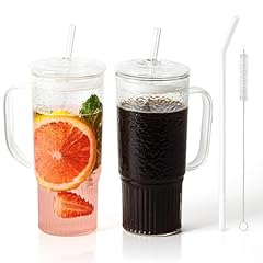 24oz-Clear with Handle