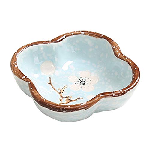 BESTONZON 2 unidades de pratos para lanches e comidas, aperitivos, pratos para temperos, pratos de s