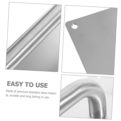 Doitool Barn Door Handles Barn Door Handles Barn Door Handles 4 Sets Attachment Plate Barn Handle Door Push And Sliding Commercial Sliding Door Handle Sliding Door Handle Sliding Door Handle #TOP3