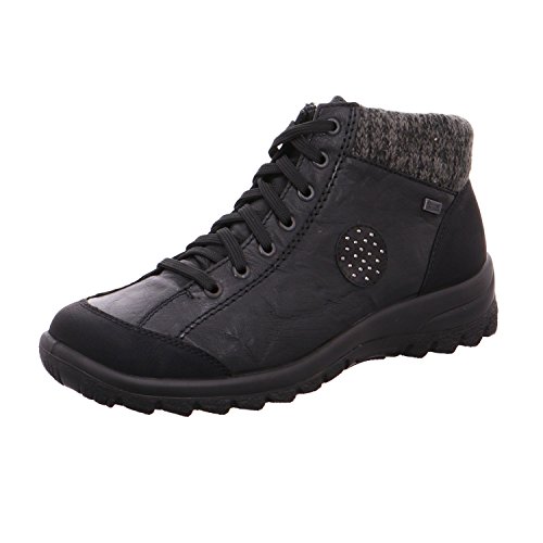 Preisvergleich Produktbild Rieker Damen L7110 Stiefel, Schwarz (Schwarz / Schwarz / anthrazit / schwarz)