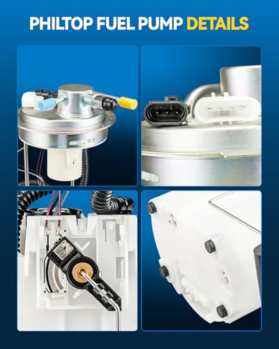 Image of PHILTOP Electric Fuel Pump Assembly FG2096 Fit for Chevrolet Express 2500