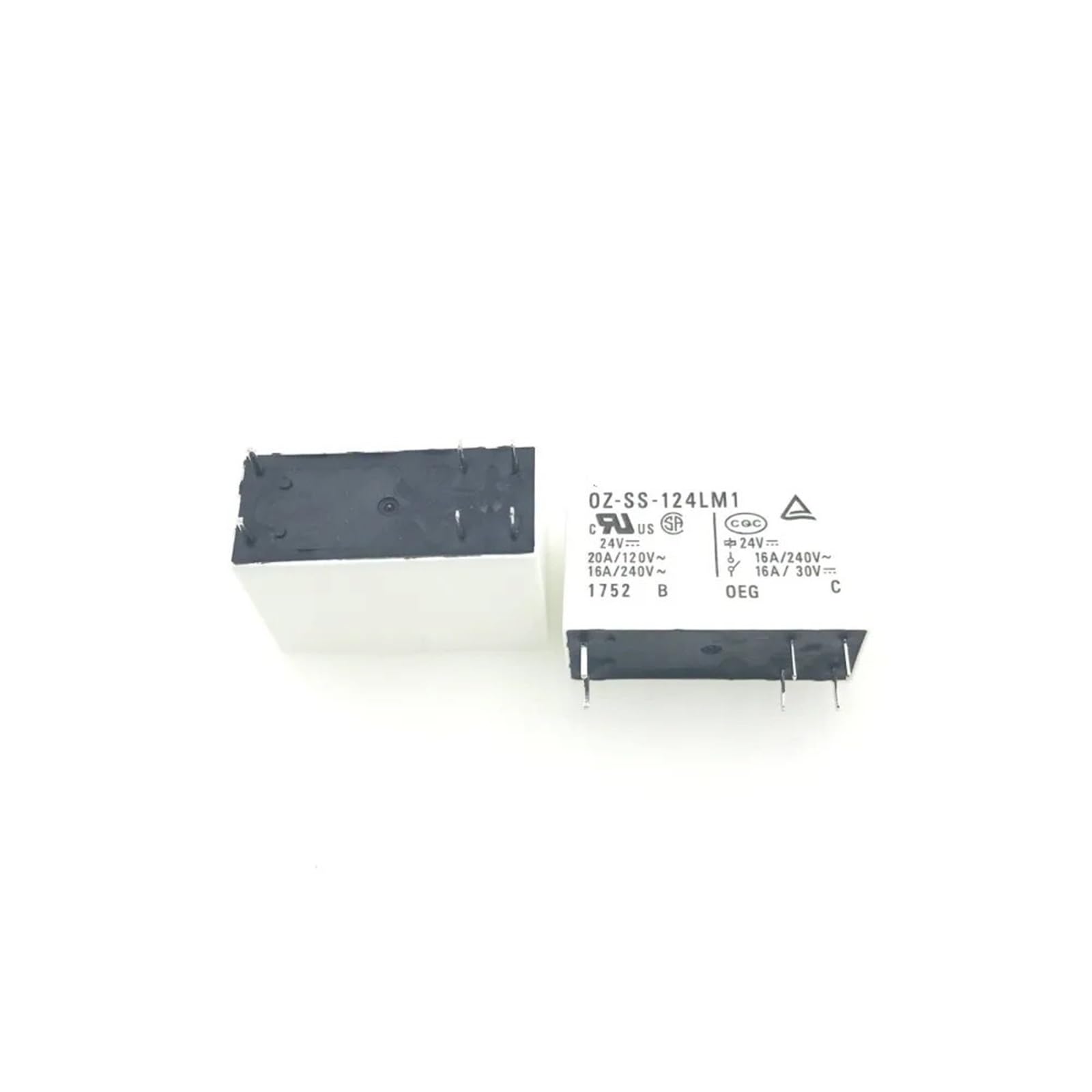 Relais OZ-SS-112LM1 12V CC 16A pour circuit électronique de puissance - 4