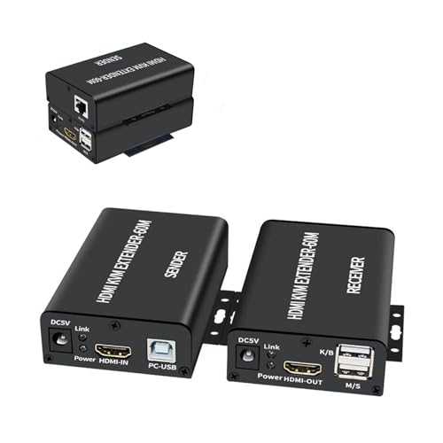 Câble Ethernet 1080p d'extension KVM pour contrôler votre ordinateur depuis le salon