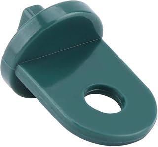 50 pcs Greenhouse Hangers Plastic Plant Hooks Shade Cloth Clip Garden Accessory Compatible with Greenhouse (Green)