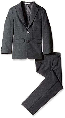 IZOD Boys' Solid Textured Suit Set