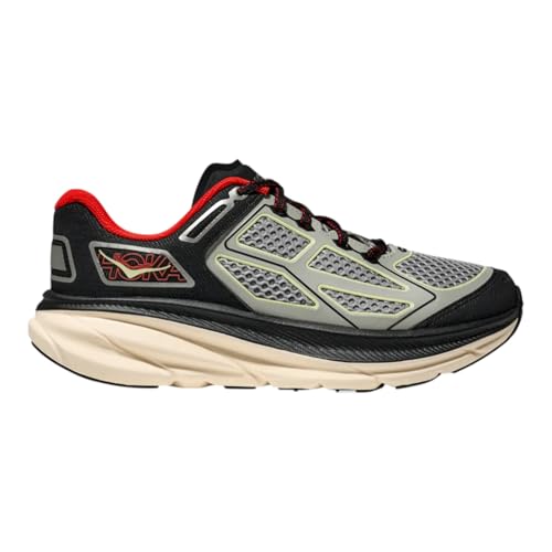 HOKA ���j�Z�b�N�X ��l�p �N���t�g�� One9 ���C�t�X�^�C���V���[�Y, �n�o�l��/�u���b�N, 11 Women/10 Men