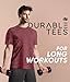 Mens Gym T-Shirts 4 Pack - Moisture Wicking Workout Man Tee, Quick Dry Athletic Performance Activewear S Ch/N/R/LGY