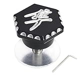 GIDIBII Motorcycle Exhaust Hanger Peg Screw Bolt with Hex Key Compatible with Suzuki Hayabusa GSX1300R 1999-2020 （Black)