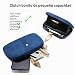Imagen de Milisente Bolsa de Cadena Mujer Elegante Clutch de Cadena Para Terciopelo con Bolso de Boda de Hebilla