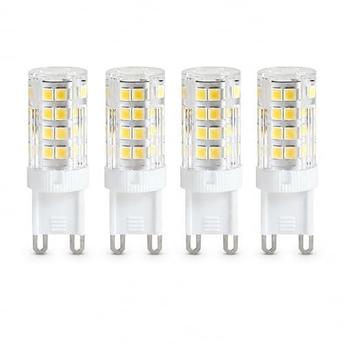 G9 LED�R�[�������v 5W�i40W�����j�ȃG�l ���F��Ra80�ȏ� ���P�x ������h�~ �Q�� ���r���O �L�b�`�� �z�[���I�t�B�X �L�� �������Ή�(Warm white 3000K,4 Pack)