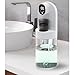 2000ml Wall Mountable Refillable Mouthwash Dispenser with Cups for All Ages - Bathroom Essentials(Black)