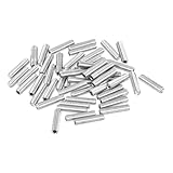 QUARKZMAN Zylinderschrauben,50Stk M4x16mm Metrisch - 316 Edelstahl Sechskant Innensechskant Zylinderschrauben Mit Spitze,Kompakte Instrumente,Maschinen Und Geräte Reparieren (Silber)