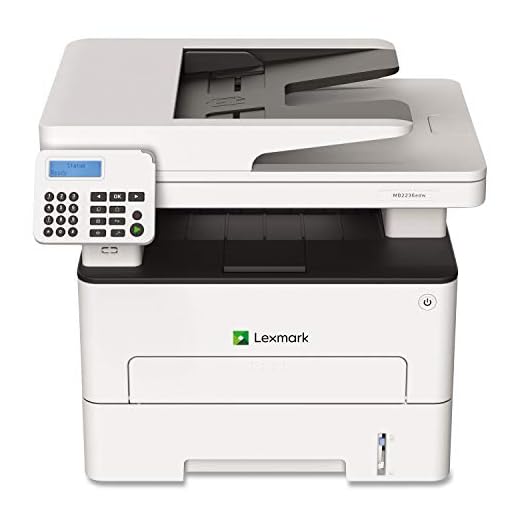 Lexmark MB2236adw Black and White All-in-One Printer, Multi Function Printer Scanner Copier Laser, Wireless, Mobile-Friendly & Cloud Connection (2-Series)