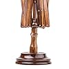 INTAJ Rosewood Yarn Swift Winder Large Umbrella Yarn Swift and Ball Winder for Knitting Crocheting Handcrafted Heavy Duty Natural Swift Yarn Winder #2