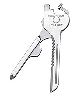 【 6種の高機能ツールをキーサイズに凝縮 】 鍵と一緒に携帯できる ひみつ道具 ステンレス製 多機能 鍵型 ミニ マルチツール 携帯性 キーホルダー カムフラージュ 暗器