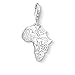 Produktbild Thomas Sabo Damen Charm-Anhänger Afrika 925 Sterling Silber 1417-637-21