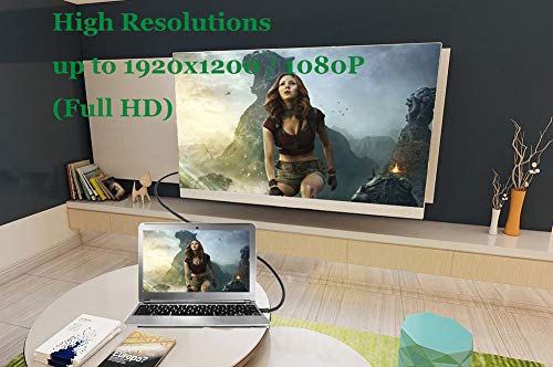 Ukyee Displayport To Dvi Cable 6 Feet/1.83M 2-Pack, Display Port(Dp) To Dvi-D Male To Male Adapter Cable Compatible With Pc, Laptop, Hdtv, Projector, Monitor, More- Gold-Plated #TOP5