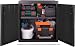 Ondis24 Kunststoffschrank Hero Outdoor Schrank Poolbox wetterfest Haushaltschrank Mehrzweckschrank XXL, 88 x 54 x 96 (H) cm, schnell aufgebaut, robuster Kunststoff