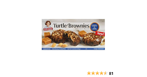 Amazon.com: Little Debbie Turtle Brownies, Box, 8 ...