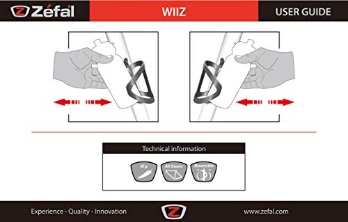 Suporte Caramanhola Squeeze Zefal Wiiz Nylon Branco