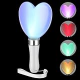 jojofuny LED Leuchtstab Herz 15 Farben Konzert Lightstick 21,5cm