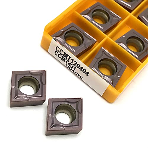 Inserto de carburo para torneado externo CCMT120408 UE6020 miniatura 2