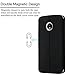 DLHLLC Moto G5 Plus Case,Ultra Slim Wallet Folio / Flip Pu Leather with Stand Kickstand Card Holder Magnetic Closure Cover Case For Motorola Moto G5 Plus (Black)