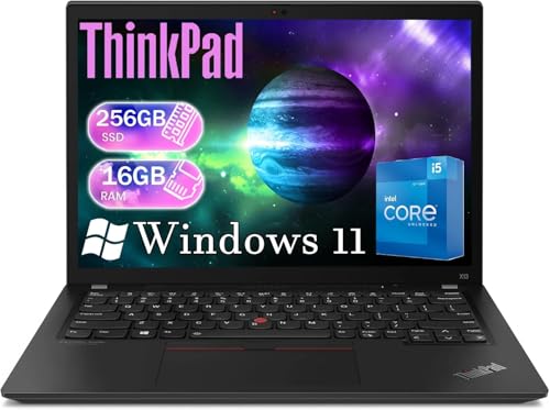 Lenovo ThinkPad X13 Laptop PC, 13.3-inch FHD Computer - 1920 x