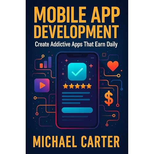 Mobile App Development Audiolibro Por Michael Carter arte de portada