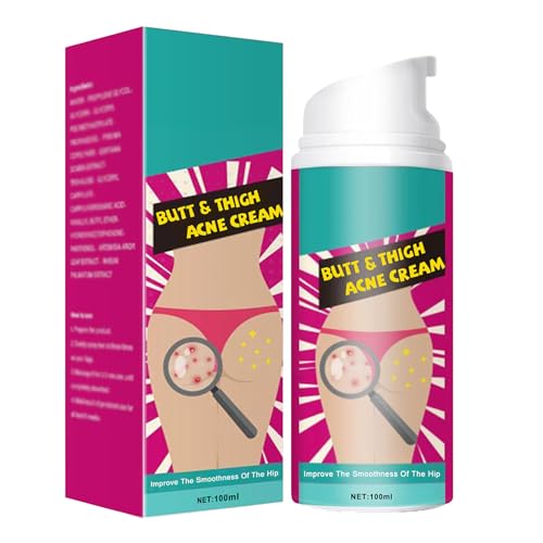 KOAHDE Anti Pimple Cream on the Buttocks, Butt Acne Pimple Cleansing Cream, Butt Pimple Clearing Treatment Treatment, Hip and Thigh Cream on the Buttocks, Treatment to Eliminate Butt Pimples