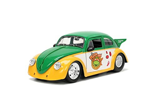 Jada Teenage Mutant Ninja Turtles Volkswagen Drag Beetle 1:24 miniatura 4