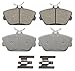 Wagner ThermoQuiet QC598 Ceramic Disc Pad Set With Installation Hardware, Front