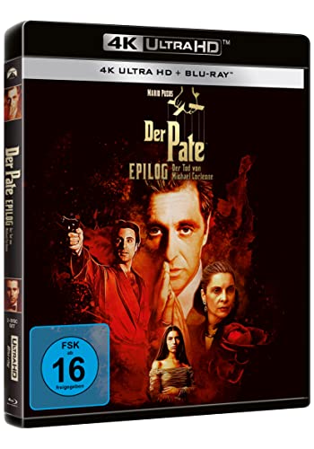 Der Pate, Epilog: Der Tod von Michael Corleone [4K Ultra HD] + [Blu-ray]