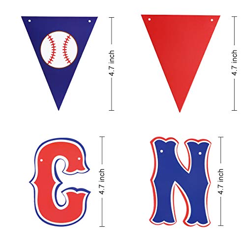 Baseball Party Supplies Concessions Banner - Sports/Baseball Themed First Birthday Party Decorations Favors (Style 1) #TOP1